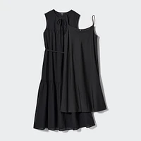 LIGHT COTTON SLEEVELESS DRESS