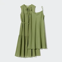 LIGHT COTTON SLEEVELESS DRESS