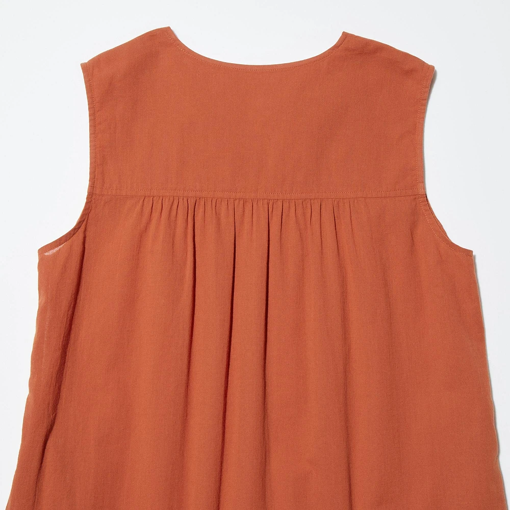 LIGHT COTTON SLEEVELESS DRESS