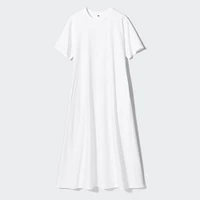 AIRism COTTON SHORT SLEEVE T-SHIRT DRESS