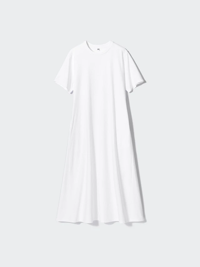 UNIQLO AIRism Cotton T-Shirt Dress | King's Cross UNIQLO AIRism Cotton T-Shirt Dress | King's Cross