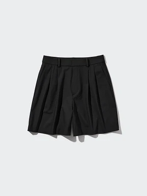 Pleated Shorts