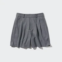 Pleated Shorts