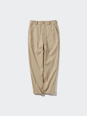 Linen Cotton Tapered Pants