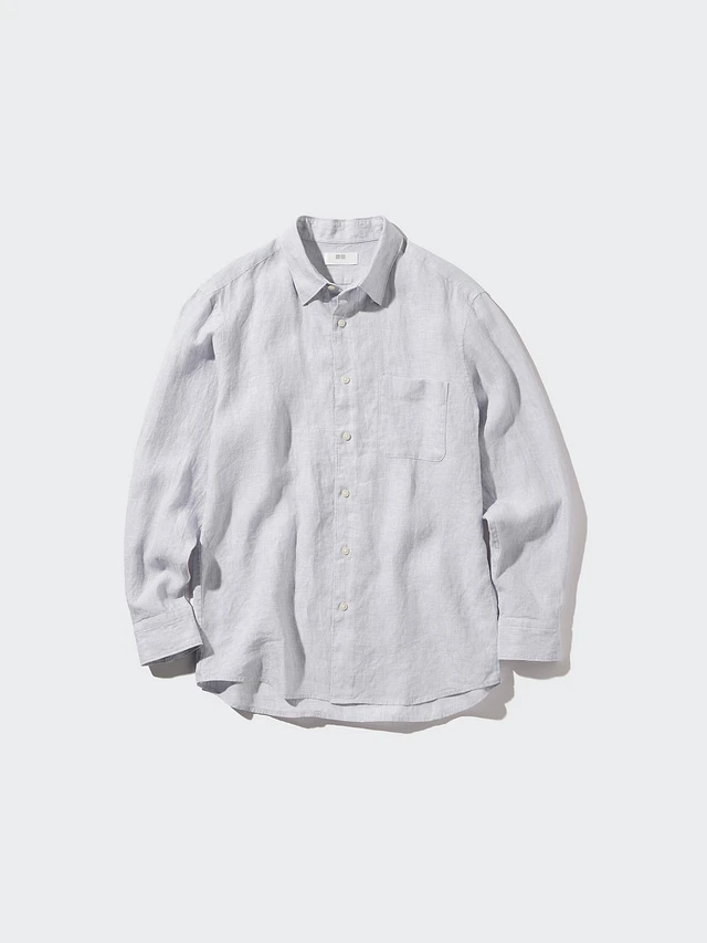 PREMIUM LINEN LONG SLEEVE SHIRT