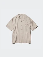 Open Collar Shirt | Short Sleeve