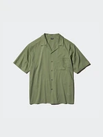 Open Collar Shirt | Short Sleeve