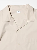 Open Collar Shirt | Short Sleeve