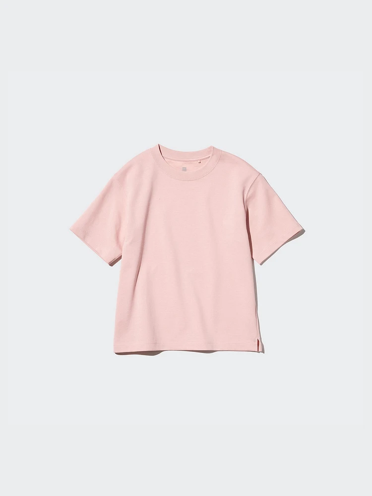 AIRism COTTON CREW NECK SHORT SLEEVE T-SHIRT