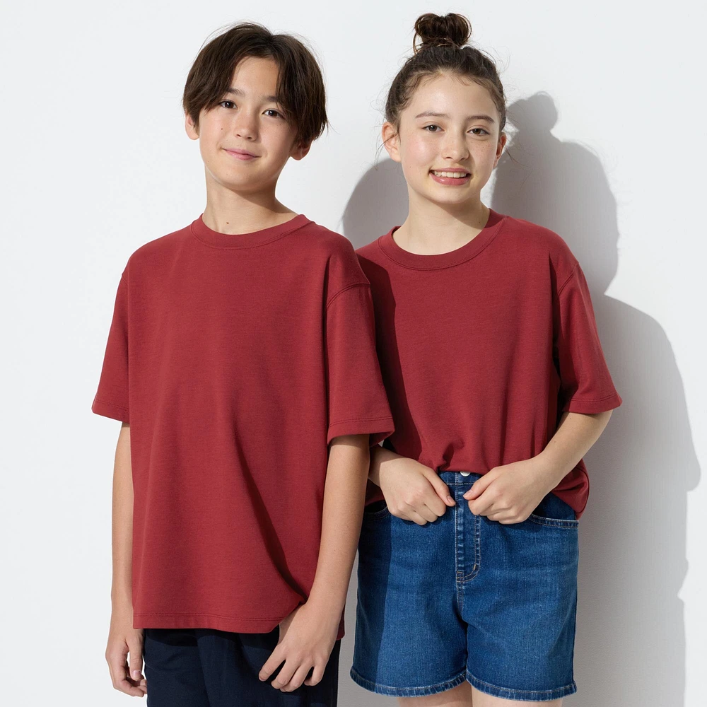 AIRism COTTON CREW NECK SHORT SLEEVE T-SHIRT