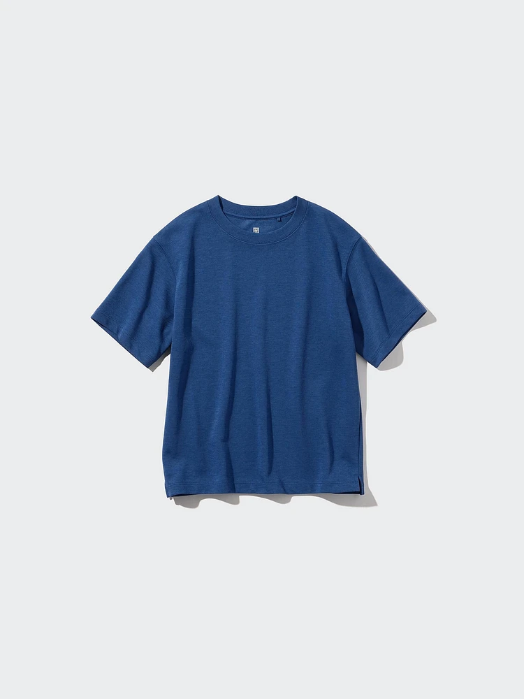 AIRism COTTON CREW NECK SHORT SLEEVE T-SHIRT