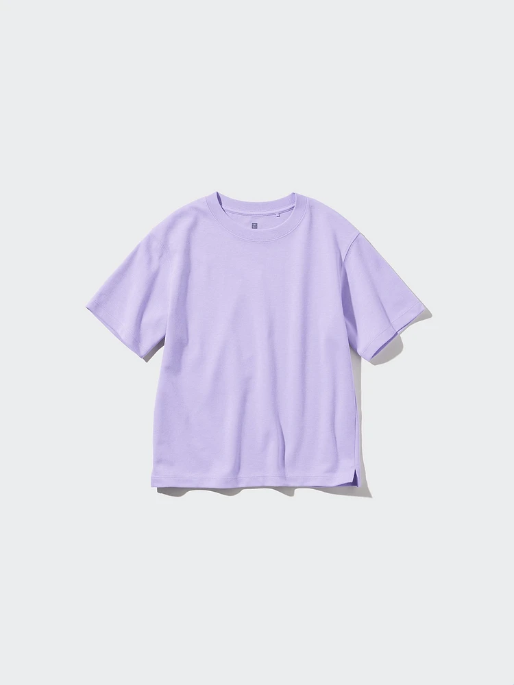 AIRism COTTON CREW NECK SHORT SLEEVE T-SHIRT