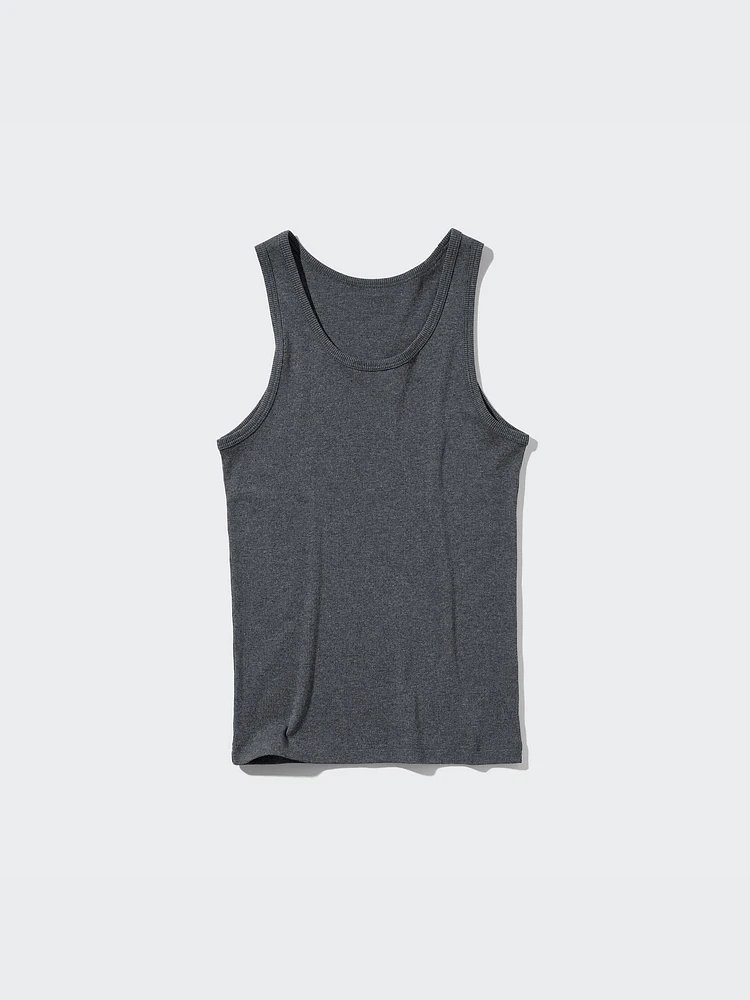 DRY COLOUR RIBBED TANK TOP