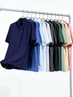 AIRism COTTON PIQUE SHORT SLEEVE POLO SHIRT