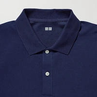 AIRism COTTON PIQUE SHORT SLEEVE POLO SHIRT