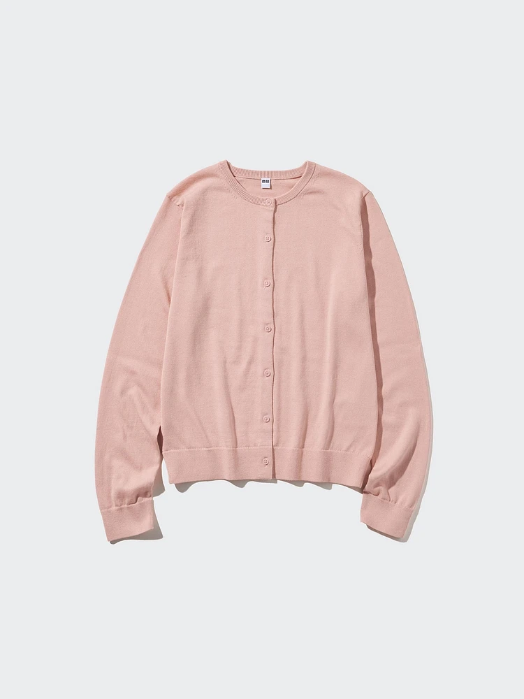 UV PROTECTION CREW NECK CARDIGAN