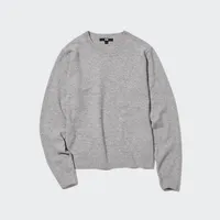 Cashmere Crew Neck Long-Sleeve Sweater