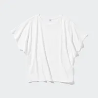 AIRism Drape Short Sleeve T-Shirt