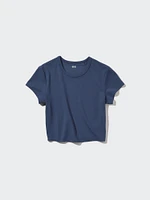 Ultra Stretch AIRism Cropped T-Shirt