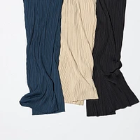 PLEATED STRAIGHT PANTS