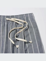 Linen Blend Easy Pants | Striped