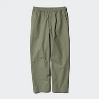 COTTON RELAXED ANKLE PANTS