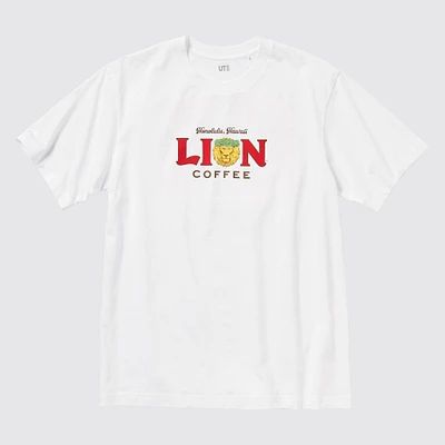 The Brands Hawaiian Loco UT (Short Sleeve Graphic T-Shirt) (LION COFFEE)