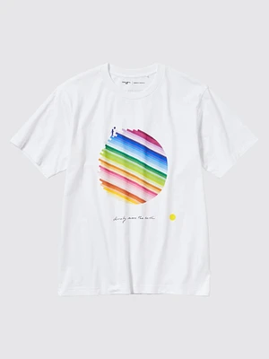 PEACE FOR ALL Graphic T-Shirt | Emmanuelle Moureaux