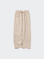 Linen Blend Easy Pants