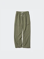 Linen Blend Easy Pants