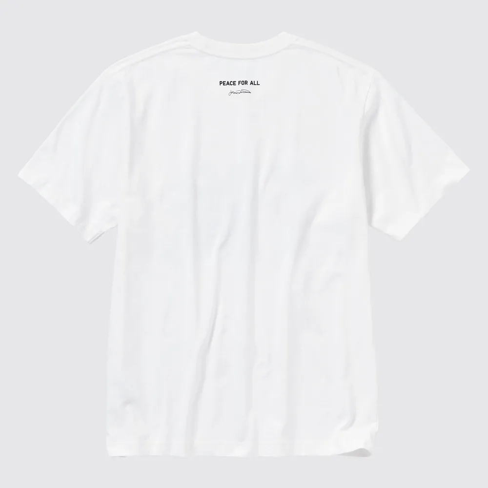 PEACE FOR ALL (JULIAN OPIE) SHORT SLEEVE GRAPHIC T-SHIRT