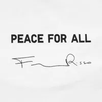 PEACE FOR ALL (Short-Sleeve Graphic T-Shirt) (Francesco Risso)
