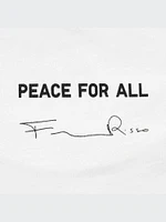 PEACE FOR ALL Graphic T-Shirt | Francesco Risso