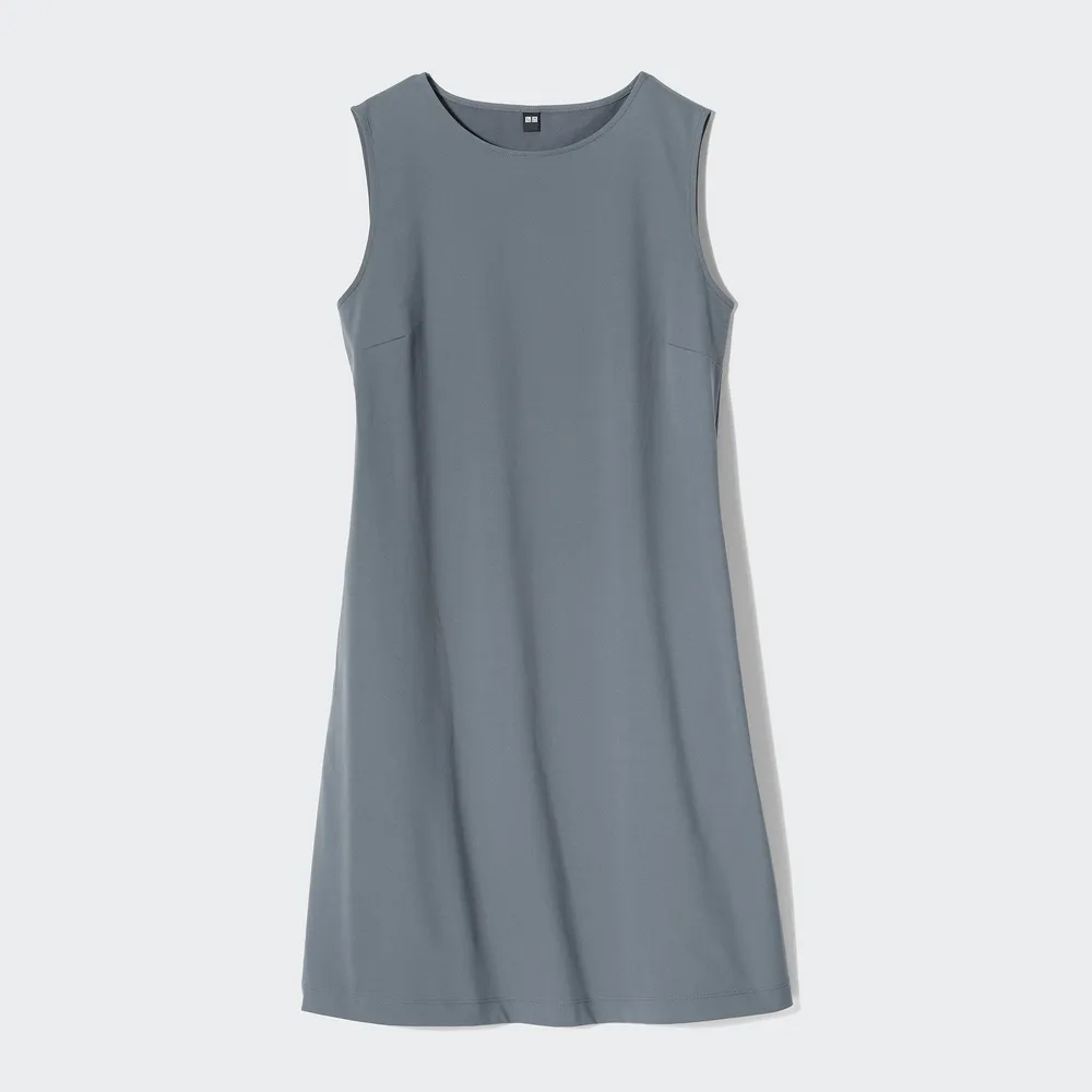 UNIQLO EXTRA STRETCH AIRism SLEEVELESS MINI DRESS