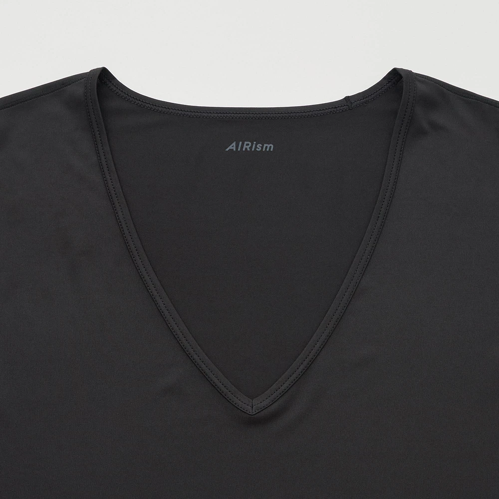 AIRism V NECK SHORT SLEEVE T-SHIRT