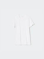 AIRism CREW NECK SHORT SLEEVE T-SHIRT