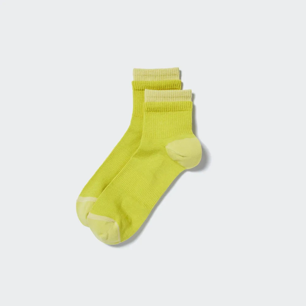 SPORTS LAYERED HALF SOCKS