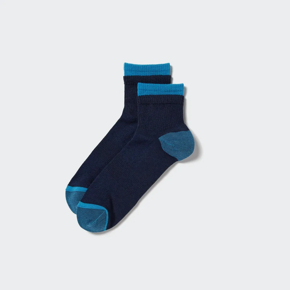 SPORTS LAYERED HALF SOCKS