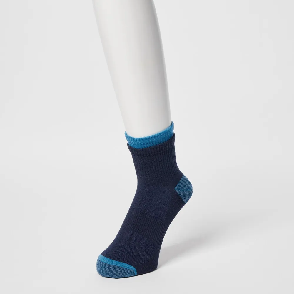 SPORTS LAYERED HALF SOCKS