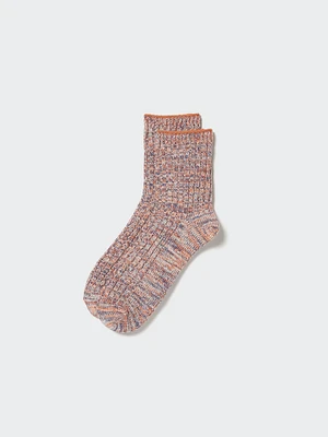 MELANGE HALF SOCKS