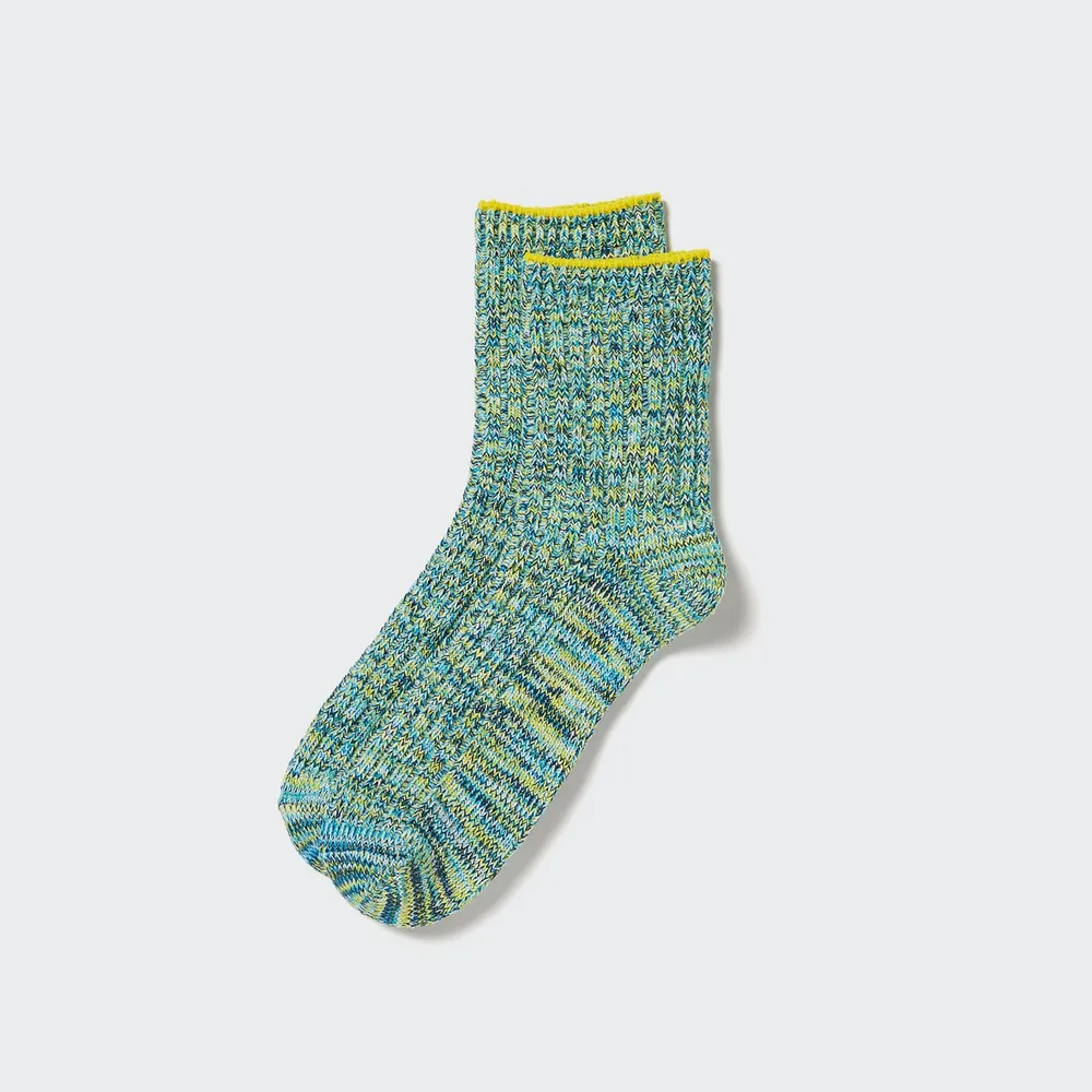 MELANGE HALF SOCKS