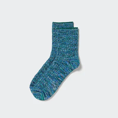 MELANGE HALF SOCKS