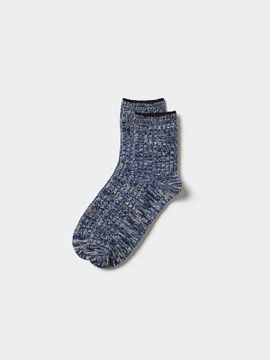 MELANGE HALF SOCKS