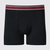 Cotton Waist Striped Boxer Briefs