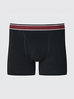 Cotton Waist Striped Boxer Briefs