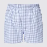 WOVEN CHECKED TRUNKS