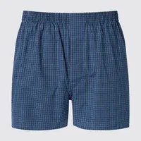 WOVEN CHECKED TRUNKS