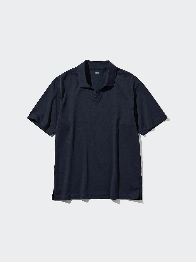 AIRism Cotton Jersey Skipper Polo Shirt