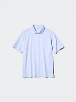 AIRism Cotton Full Open Polo Shirt