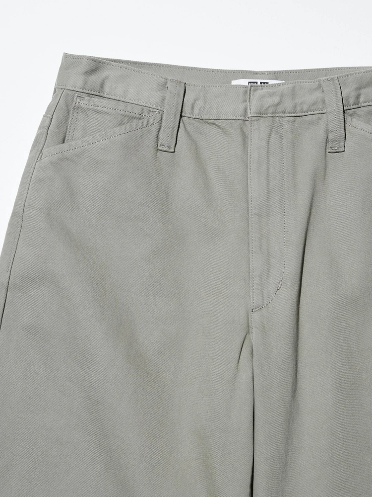 High Waisted Straight Color Jeans